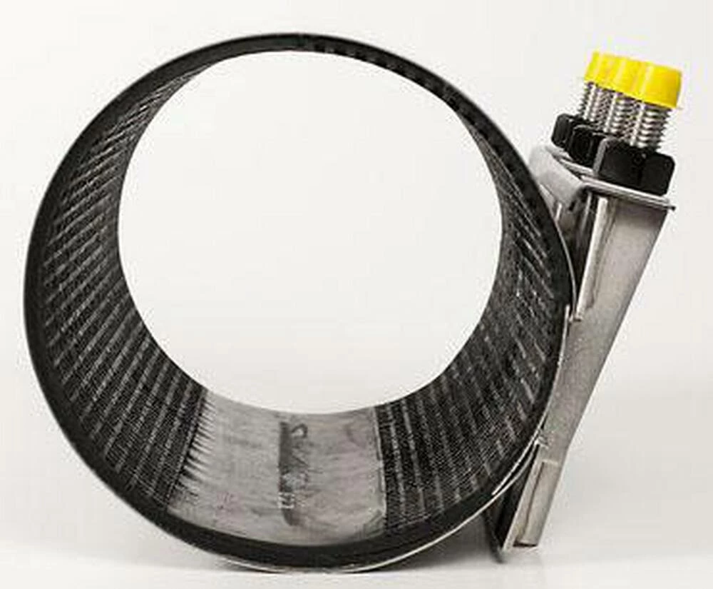 Brand new ๐ Romac Industries Style SS1 4 x 16 in. Stainless Steel Repair Clamp ๐คฉ - Image 4