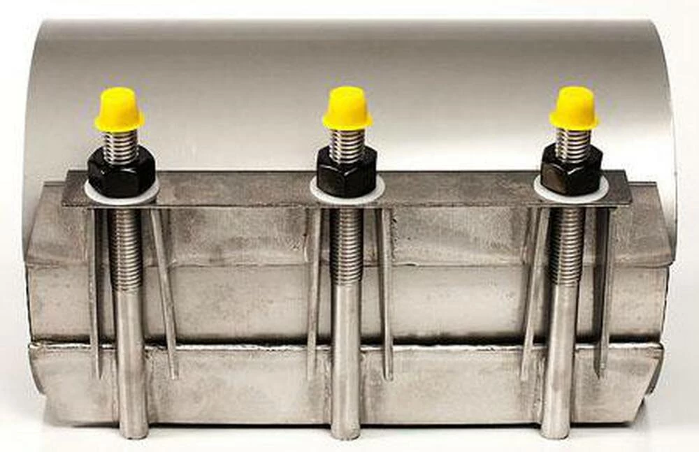 Hot Sale ๐ Romac Industries Style SS1 6 x 8 in. Stainless Steel Repair Clamp ๐งจ - Image 2