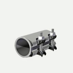 Best Sale 🎉 Romac Industries Style SCC 1-1/2 x 3 in. Stainless Steel Repair Clamp 👏