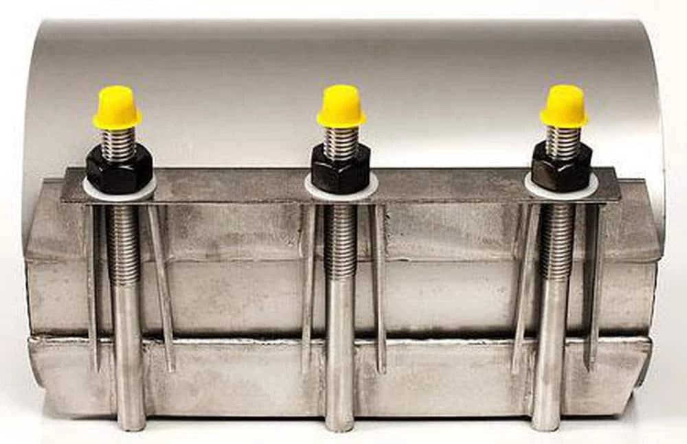 Discount ๐ Romac Industries Style SS1 10 x 12 in. Stainless Steel Repair Clamp ๐ - Image 2