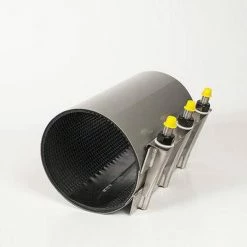 Coupon 👍 Romac Industries Style SS1 6 x 12 in. Stainless Steel Repair Clamp 🎉