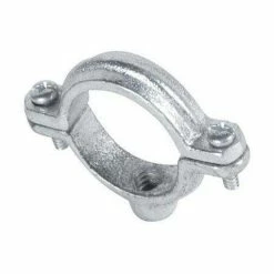 Best deal ⌛ PHD Manufacturing 1/2 in. 3-Hole Electro Galvanized Extension Split Pipe Clamp 2-Piece 🥰