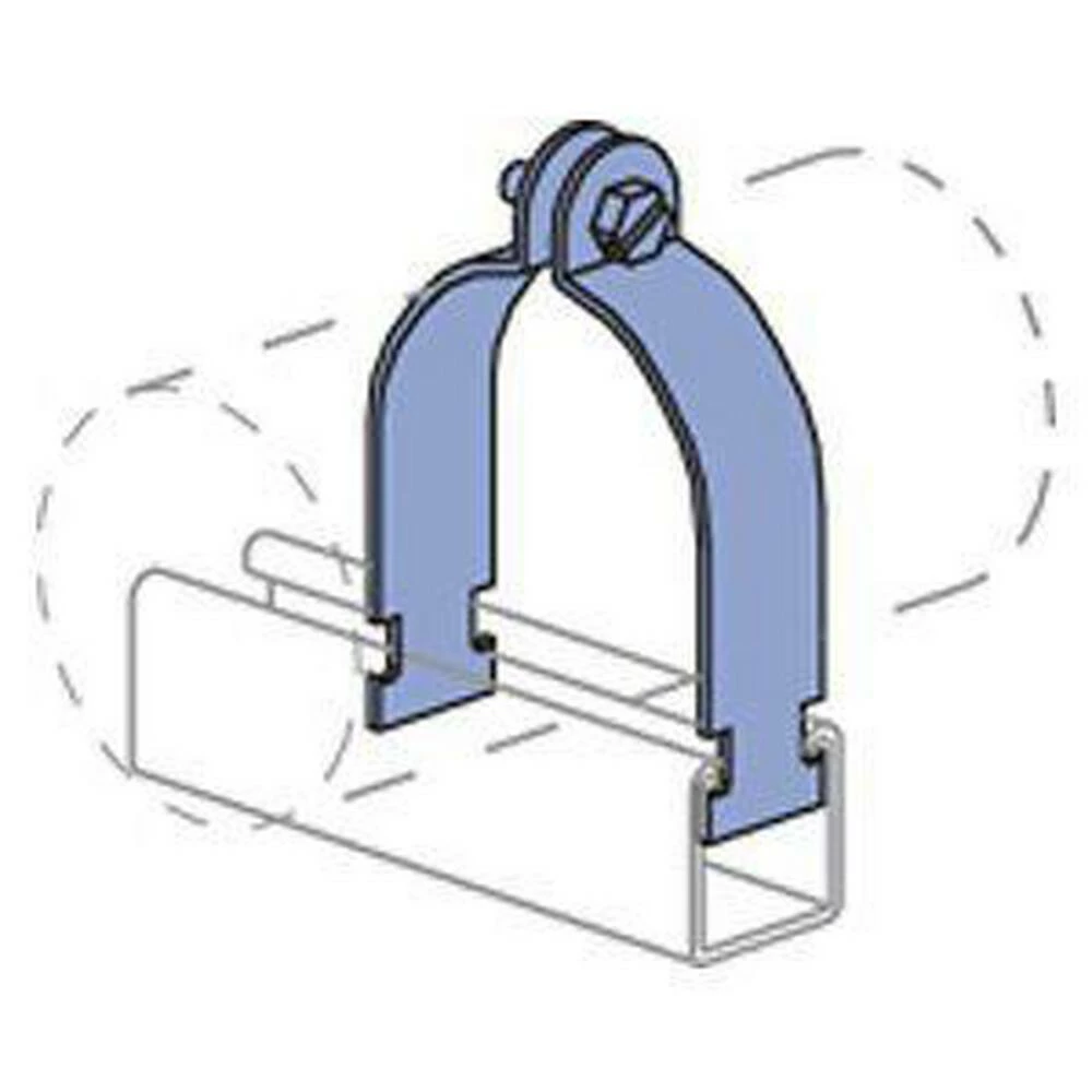 Deals ๐ PHD Manufacturing Fig 2437 5-3/8 in. Pre-galvanized Carbon Steel Strut Pipe Clamp โค๏ธ