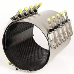 Wholesale 🔥 Romac Industries 16 x 16 in. Stainless Steel Repair Clamp 17.10 - 18.30 in. OD ❤️