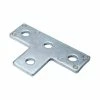 Deals 😉 PHD Manufacturing 3-1/2 in. 4- Hole Electro-Galvanized Corner Plate ✔️