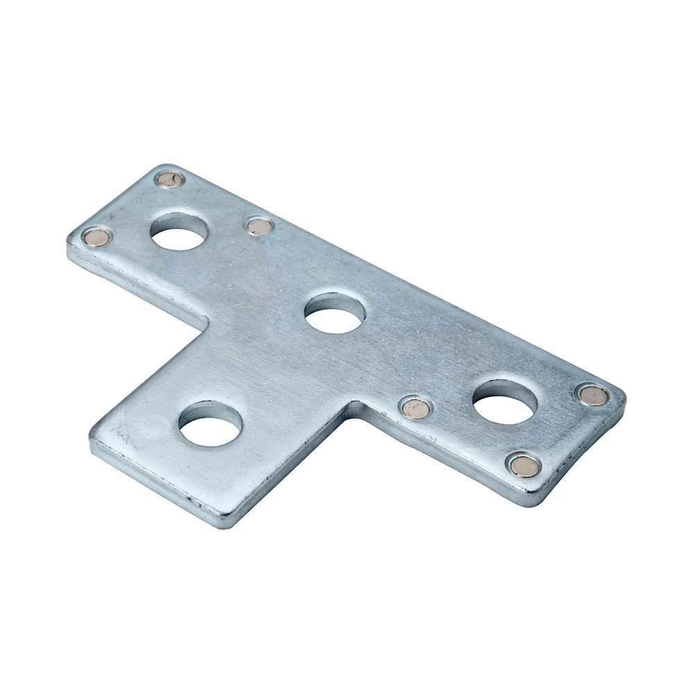 Hot Sale ๐งจ PHD Manufacturing 5-3/8 in. 4- Hole Electro-Galvanized Tee Plate ๐