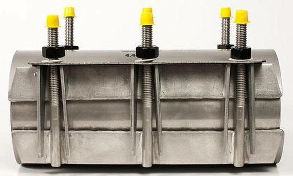 Discount ๐ Romac Industries Style SS2 6 x 8 in. 304 Stainless Steel Repair Clamp 6.84 - 7.64 in. ๐ - Image 2